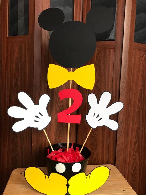 mickey mouse centerpieces|mickey mouse centerpieces for tables.